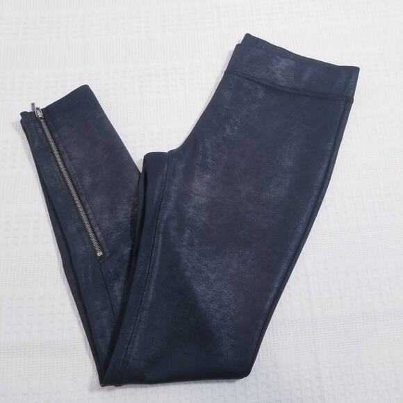 Free People Pull On Metallic Skinny Pants - Picture 2 of 11